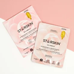 STARSKIN Camellia Nourishing & Brightening 2-Step Oil Sheet Mask x1