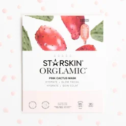 STARSKIN ORGLAMIC™ Pink Cactus Mask x1