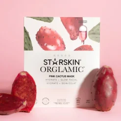 STARSKIN ORGLAMIC™ Pink Cactus Mask x1