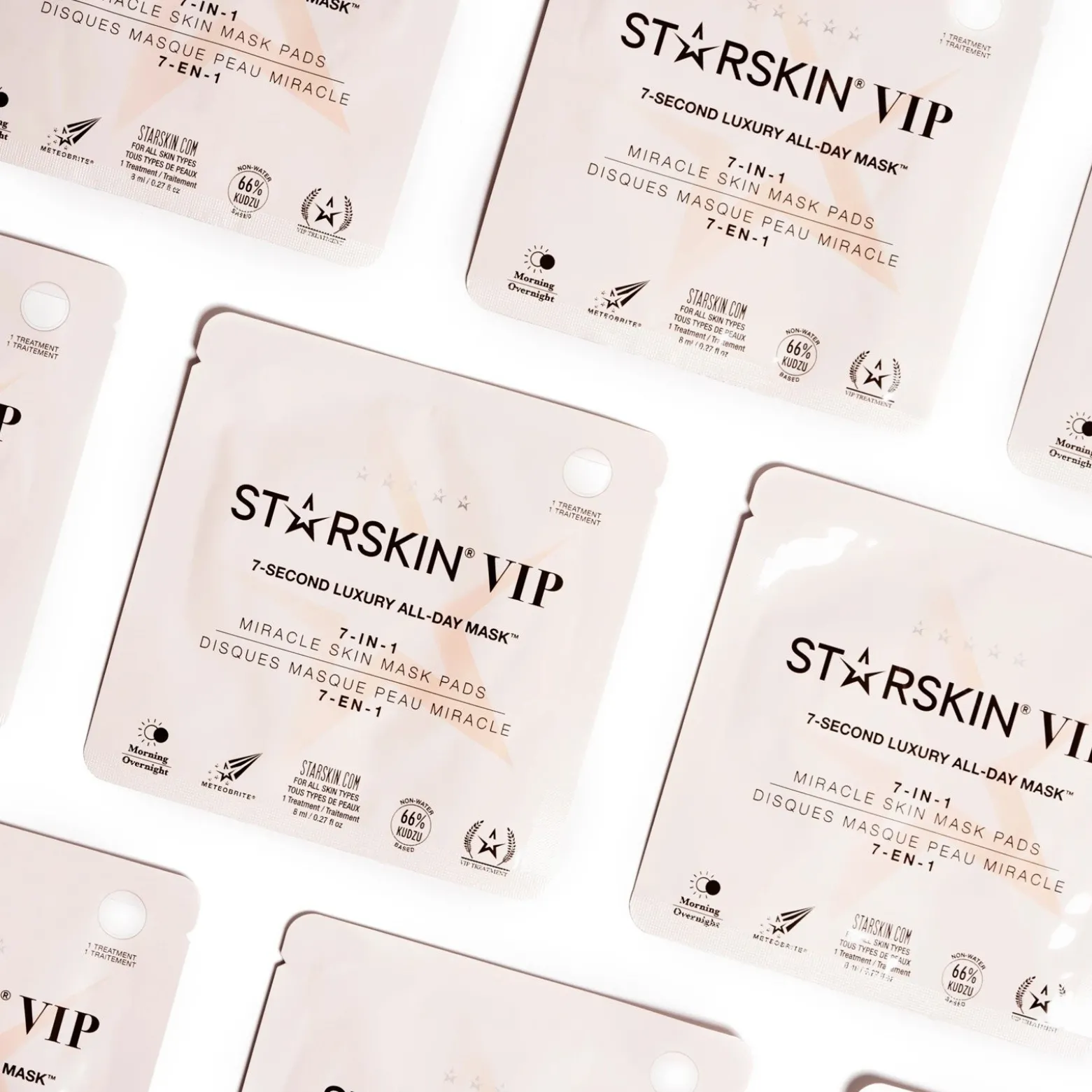 STARSKIN VIP 7-Second Luxury All-Day Mask™ Pads x5 Pack (5x0.27floz)