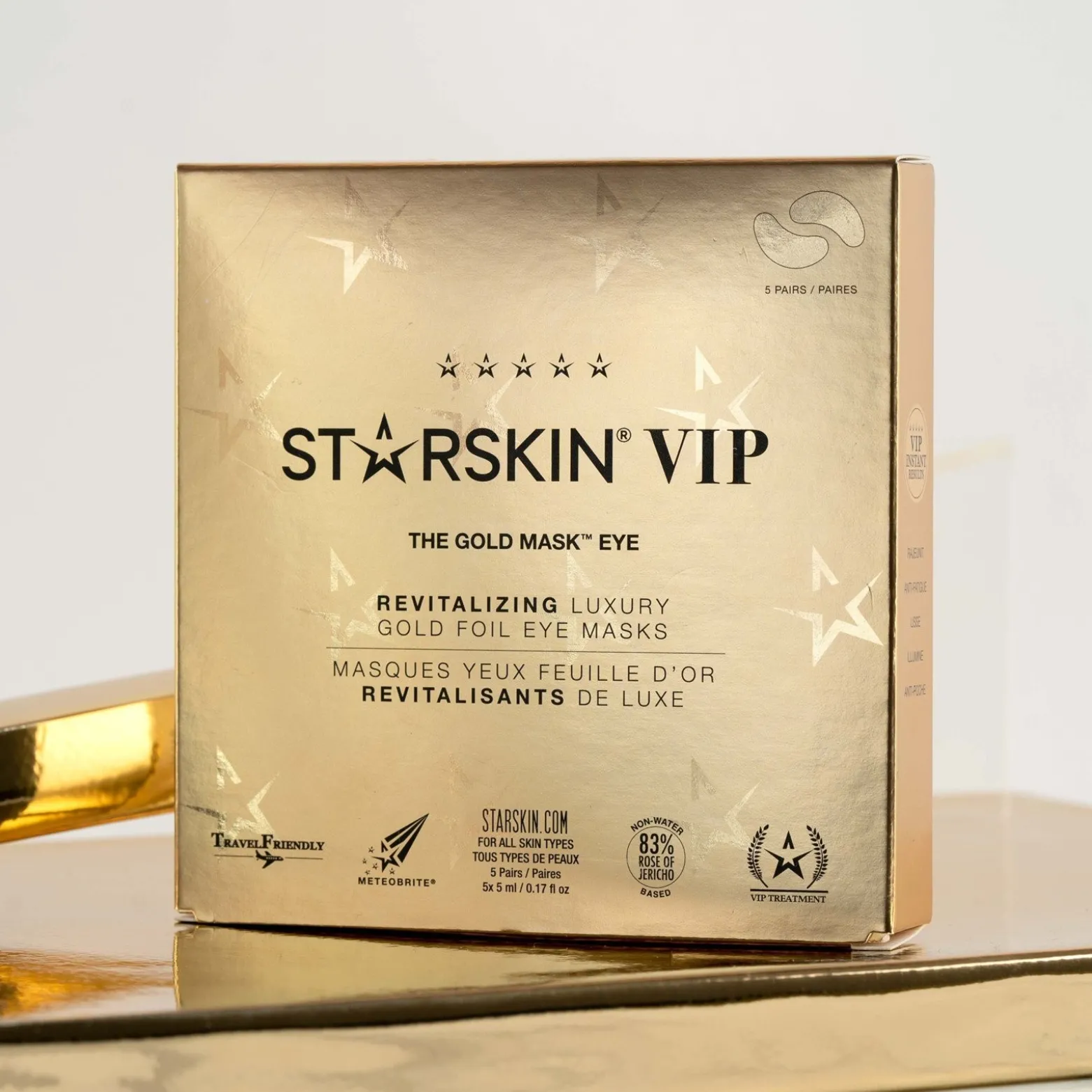 STARSKIN VIP The Gold Mask™ Eye x5 Pairs (5x0.17floz)