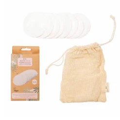 STYLPRO Bamboo Reusable Makeup Remover Pads & Laundry Bag x8