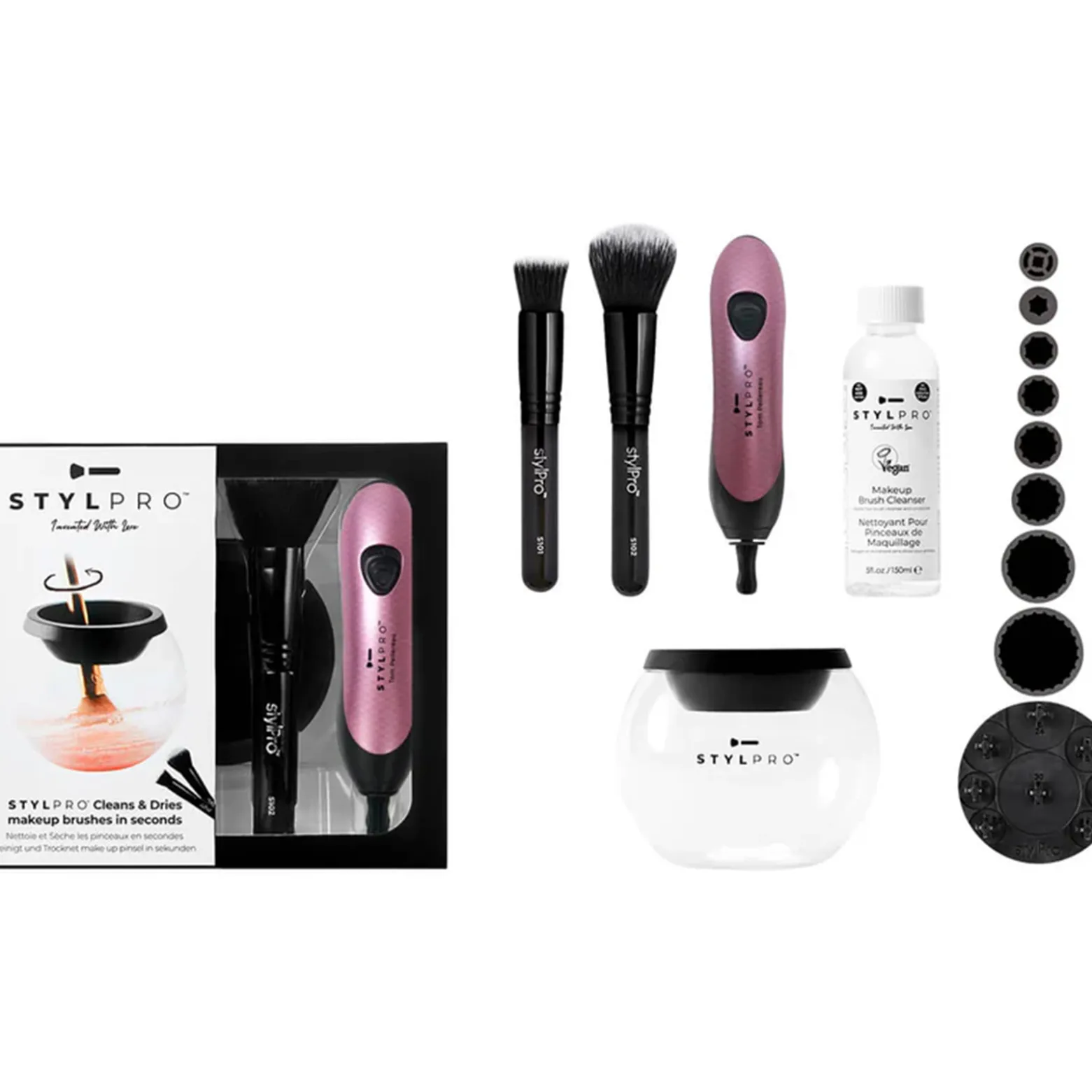 STYLPRO Makeup Brush Cleaner Gift Set Mermaid