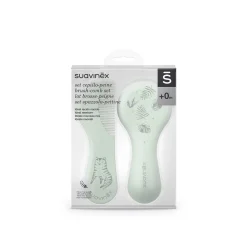 Suavinex Green Brush-Comb Set +0m