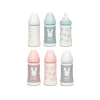Suavinex Premium Plastic Bottle 3 Position Silicone Nipple +0m 270ml x1 (9.13fl oz)