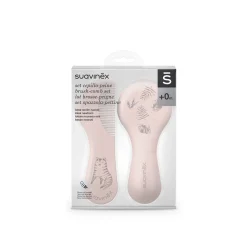 Suavinex Rose Brush-Comb Set +0m