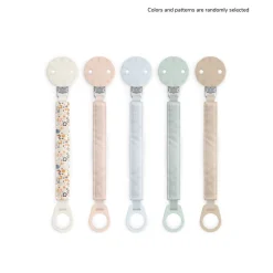 Suavinex Selection Fabric Soother Clip +0m x1