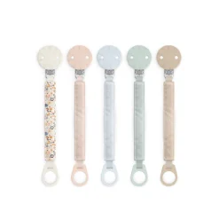 Suavinex Selection Fabric Soother Clip +0m x1