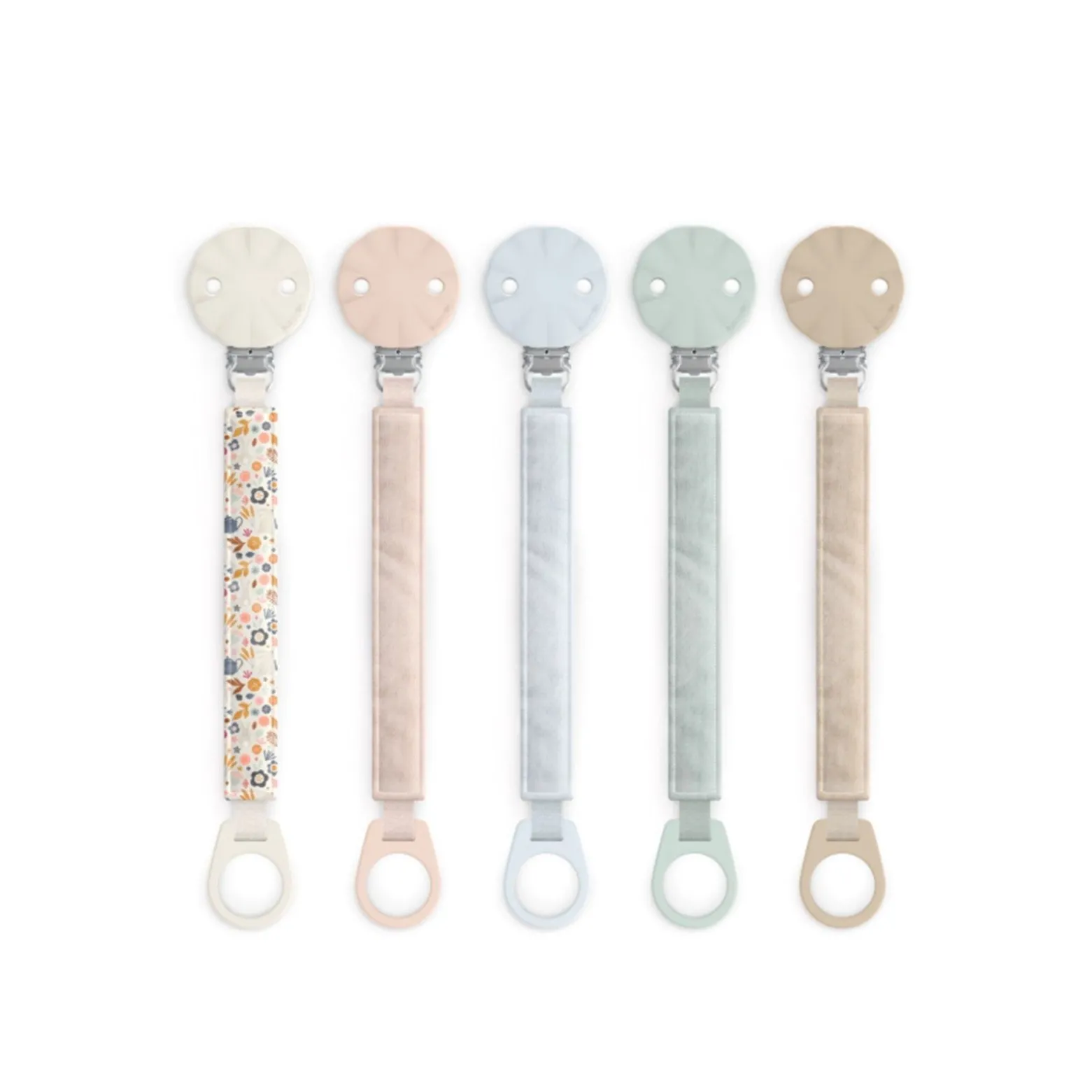 Suavinex Selection Fabric Soother Clip +0m x1