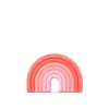 Suavinex Silicone Teething Ring +0m Rainbow