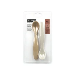 Suavinex Weaning Spoons +6m Brown/Grey x2