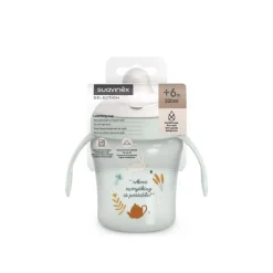 Suavinex Wonderland Learning Cup +6m Blue 240ml (6.76floz)