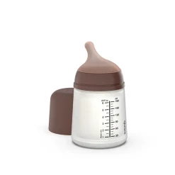 Suavinex Zero Zero Anti-Colic Plastic Bottle Flow S +0m Deep 180ml (6floz)