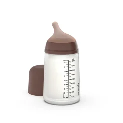 Suavinex Zero Zero Anti-Colic Plastic Bottle Flow M +3m Deep 270ml (9floz)