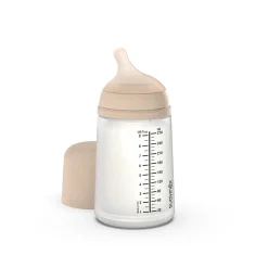 Suavinex Zero Zero Anti-Colic Plastic Bottle Flow M +3m Light 270ml (9floz)