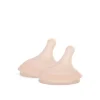 Suavinex Zero Zero Anti-Colic Flow M Silicone Nipple +3m Medium x2