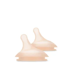 Suavinex Zero Zero Anti-Colic Flow S Silicone Nipple +0m Fair x2