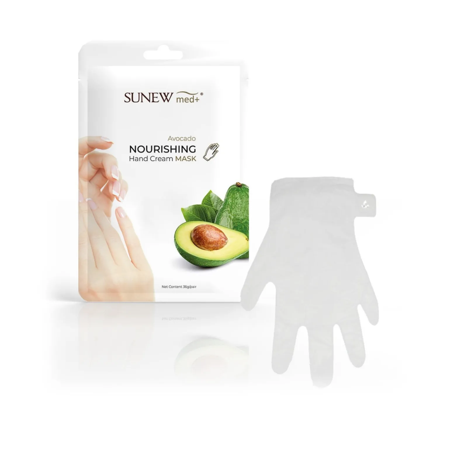 SunewMed+ Nourishing Hand Cream Mask Avocado x1 Pair