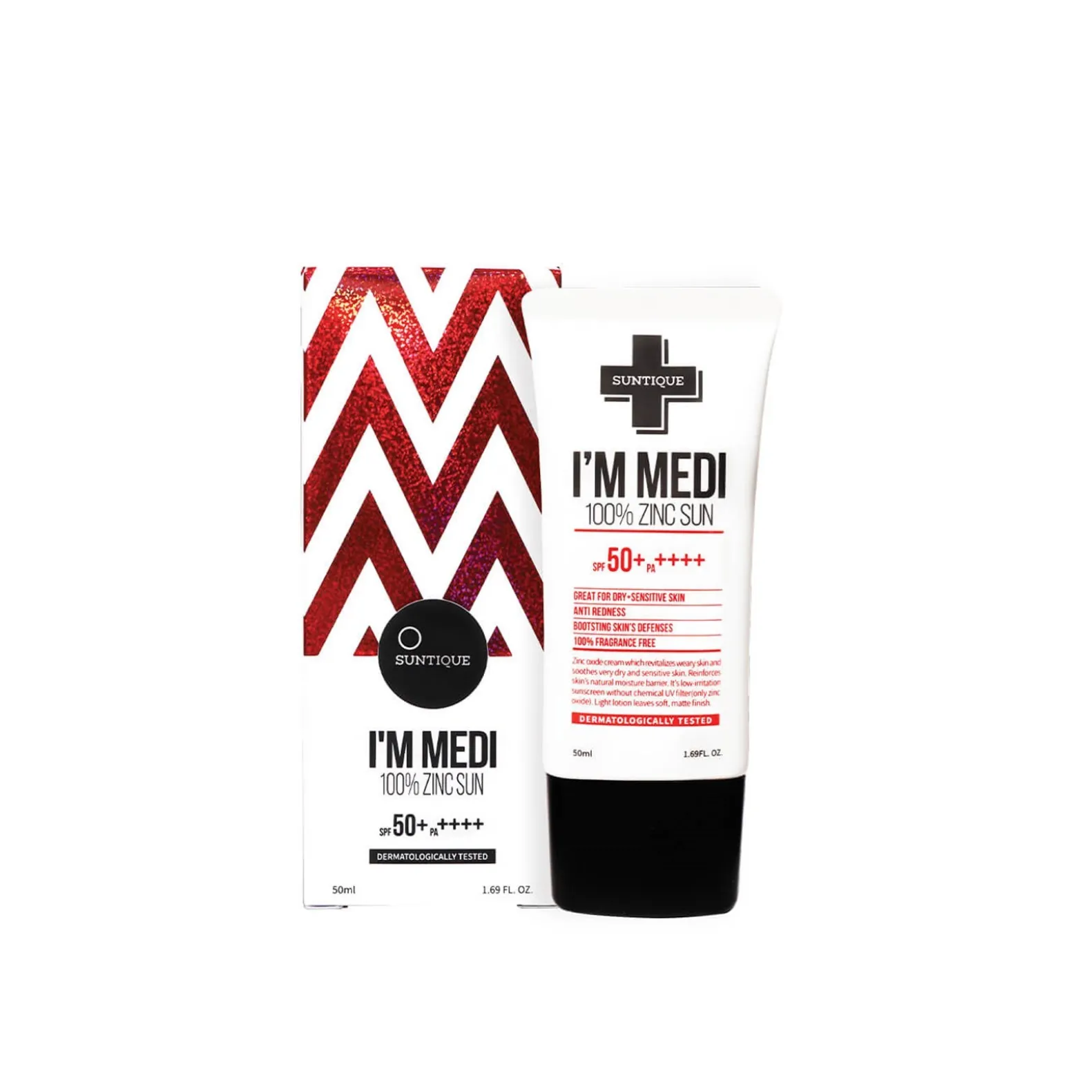 Suntique I’m Medi 100% Zinc Sun SPF50+ 50ml (1.69 fl oz)