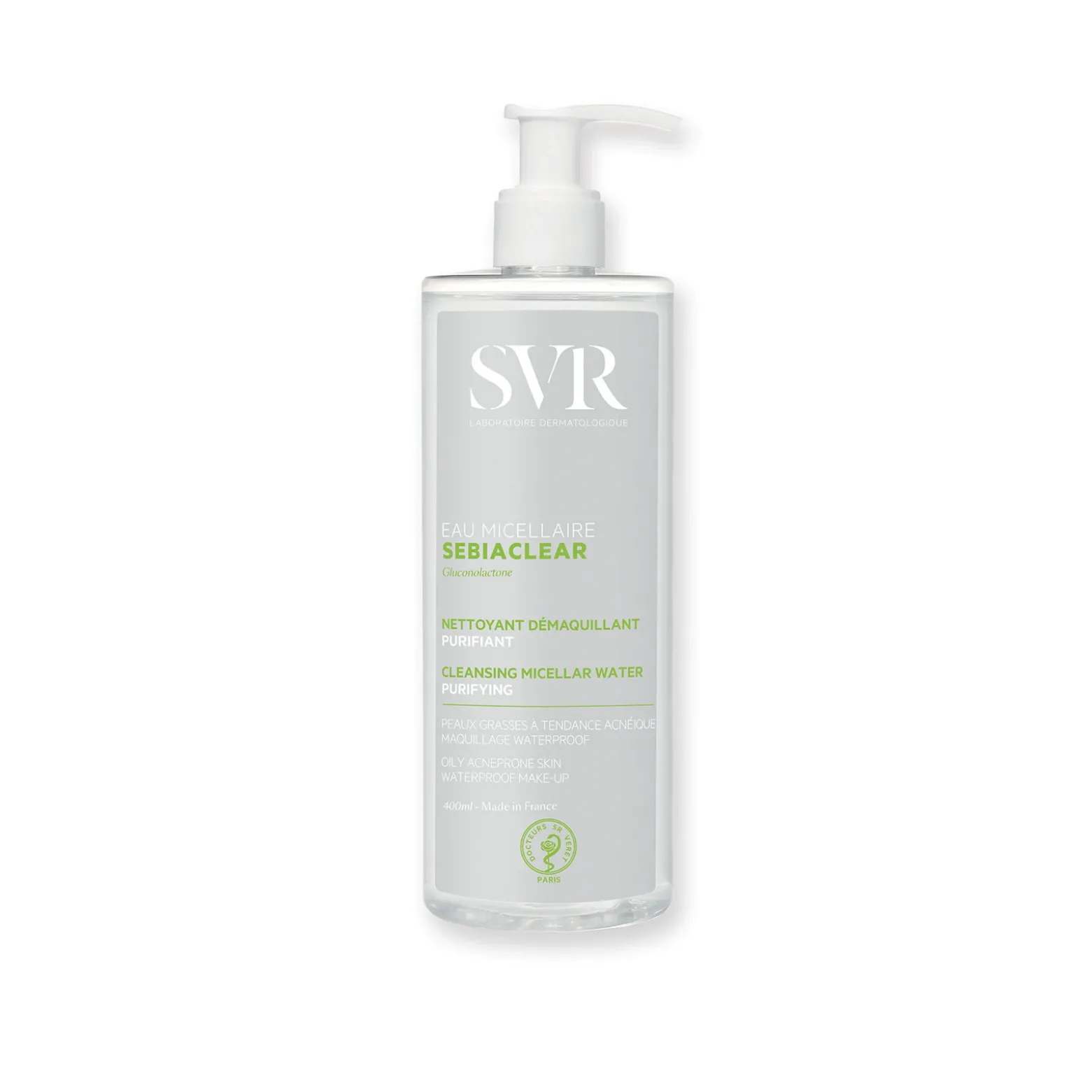 SVR Sebiaclear Micellar Water Purifying Cleansing Water 400ml (13.53fl oz)