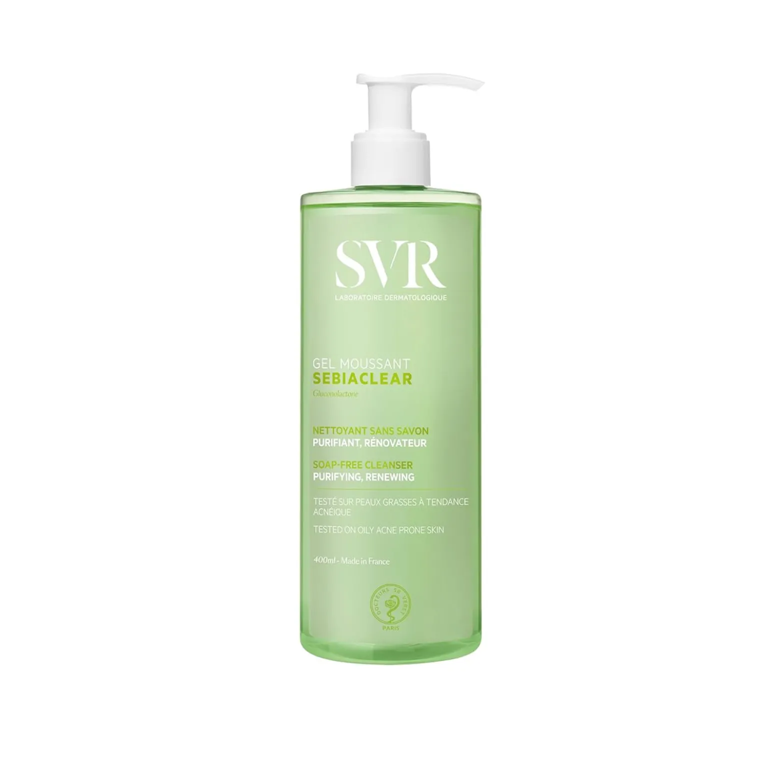 SVR Sebiaclear Purifying Cleansing Gel 400ml (13.53fl oz)