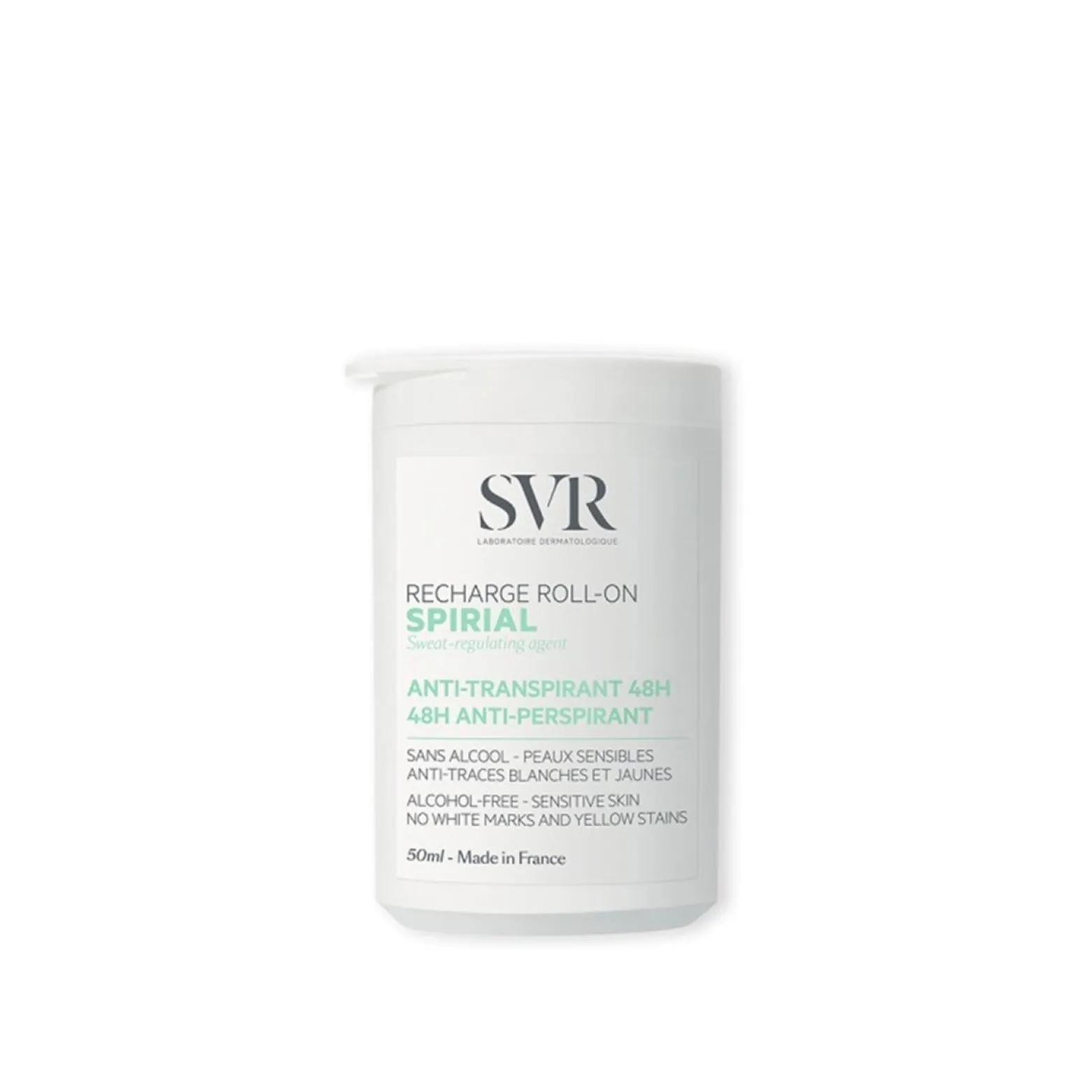 SVR Spirial Anti-Perspirant Deodorant Recharge Roll-On 48h 50ml (1.69fl oz)