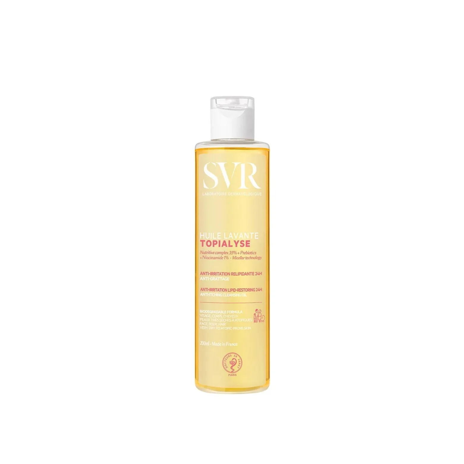 SVR Topialyse Anti-Itching Cleansing Oil 200ml (6.76fl oz)