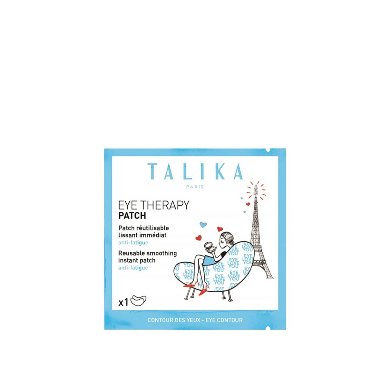 Talika Eye Therapy Reusable Smoothing Instant Patch x1 Pair