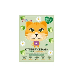 7th Heaven Kitten Face Mask Aloe & Chamomile x1