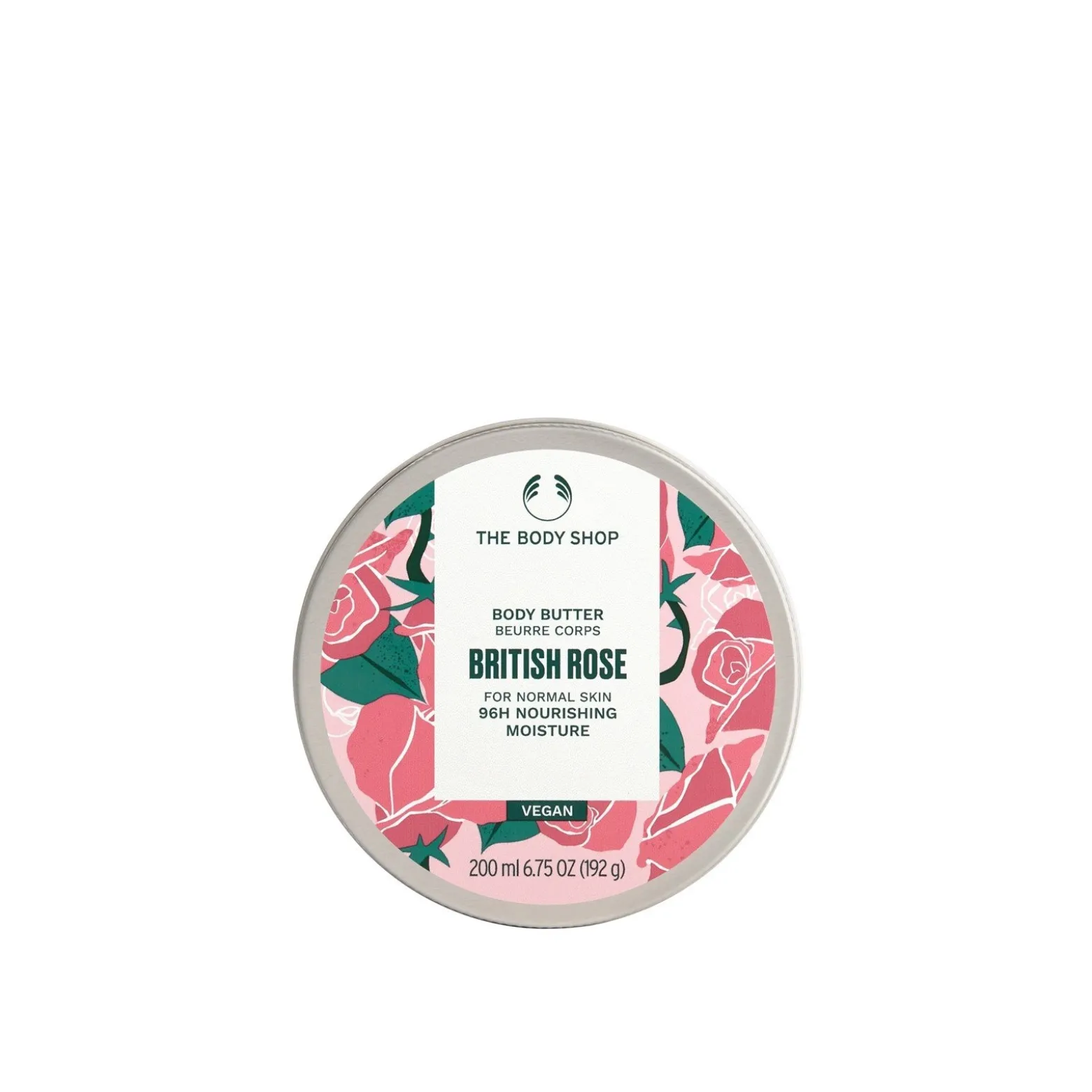 The Body Shop British Rose Body Butter 200ml (6.76floz)