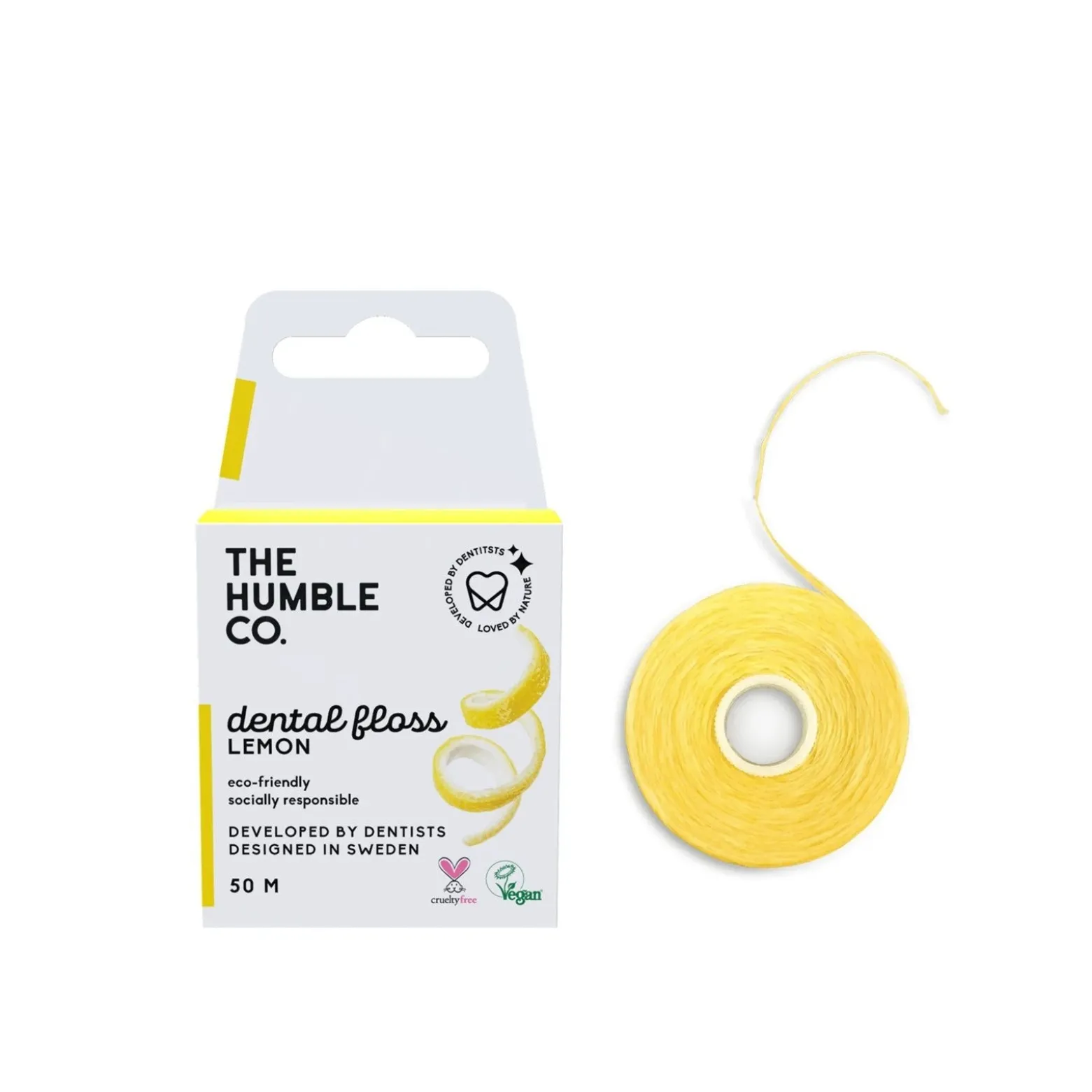 The Humble Co. Dental Floss Lemon 50m