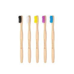 The Humble Co. Humble Brush Bamboo Flat Handle Medium Toothbrush x1