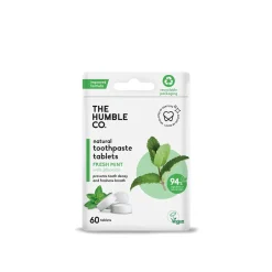 The Humble Co. Natural Toothpaste Fresh Mint Tablets with Fluoride x60