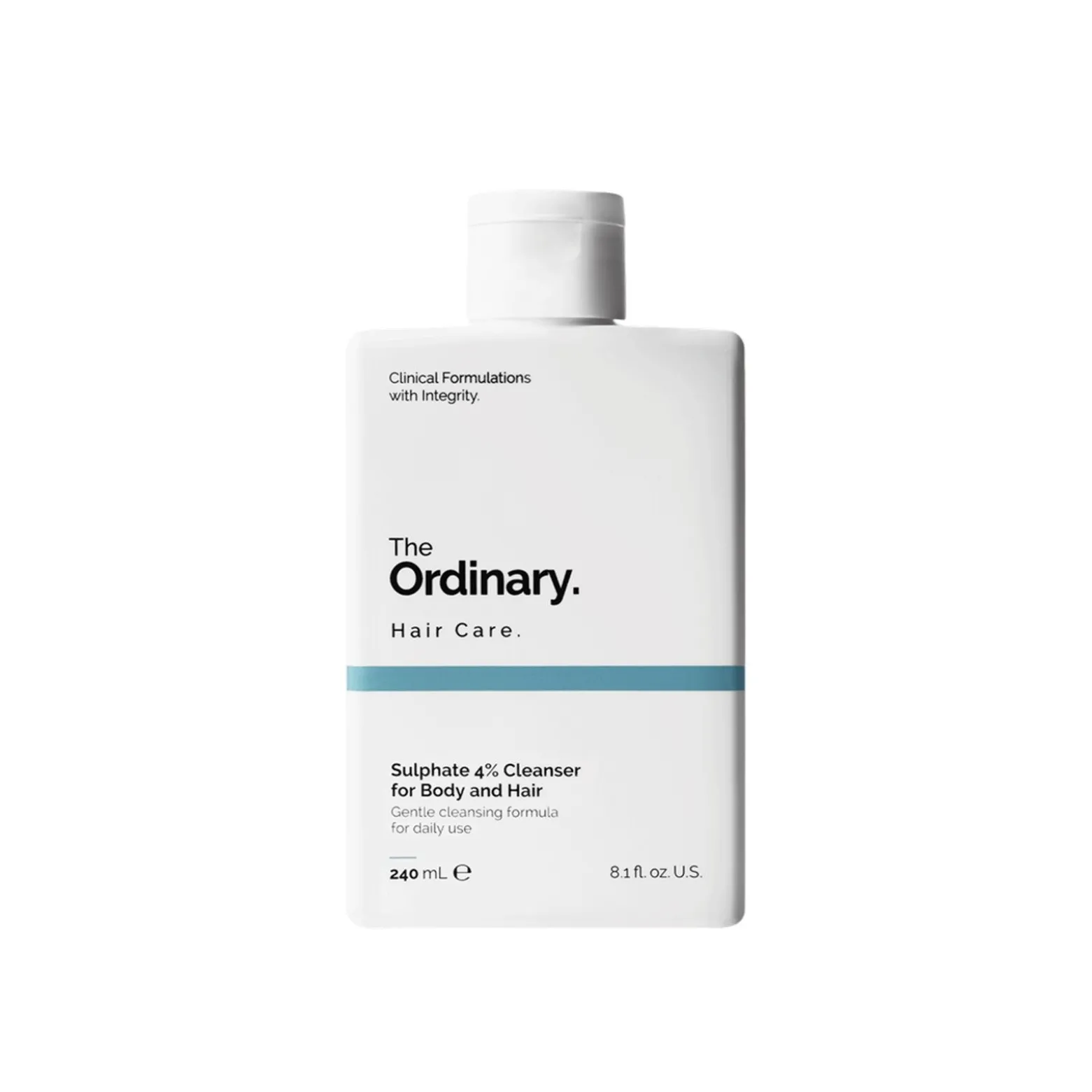 The Ordinary Hair Care Sulphate 4% Cleanser for Body and Hair 240ml (8.1floz)