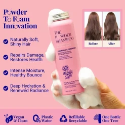 The Powder Shampoo Hydrating Shampoo Camellia & Geranium Refill 50g (1.76oz)