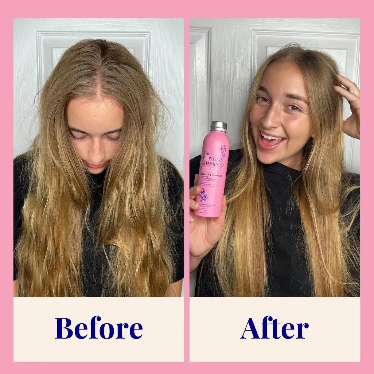 The Powder Shampoo Hydrating Shampoo Camellia & Geranium 70g (2.47oz)