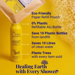 The Powder Shampoo Invigorating Shampoo Bergamot & Thyme 20g (0.70oz)