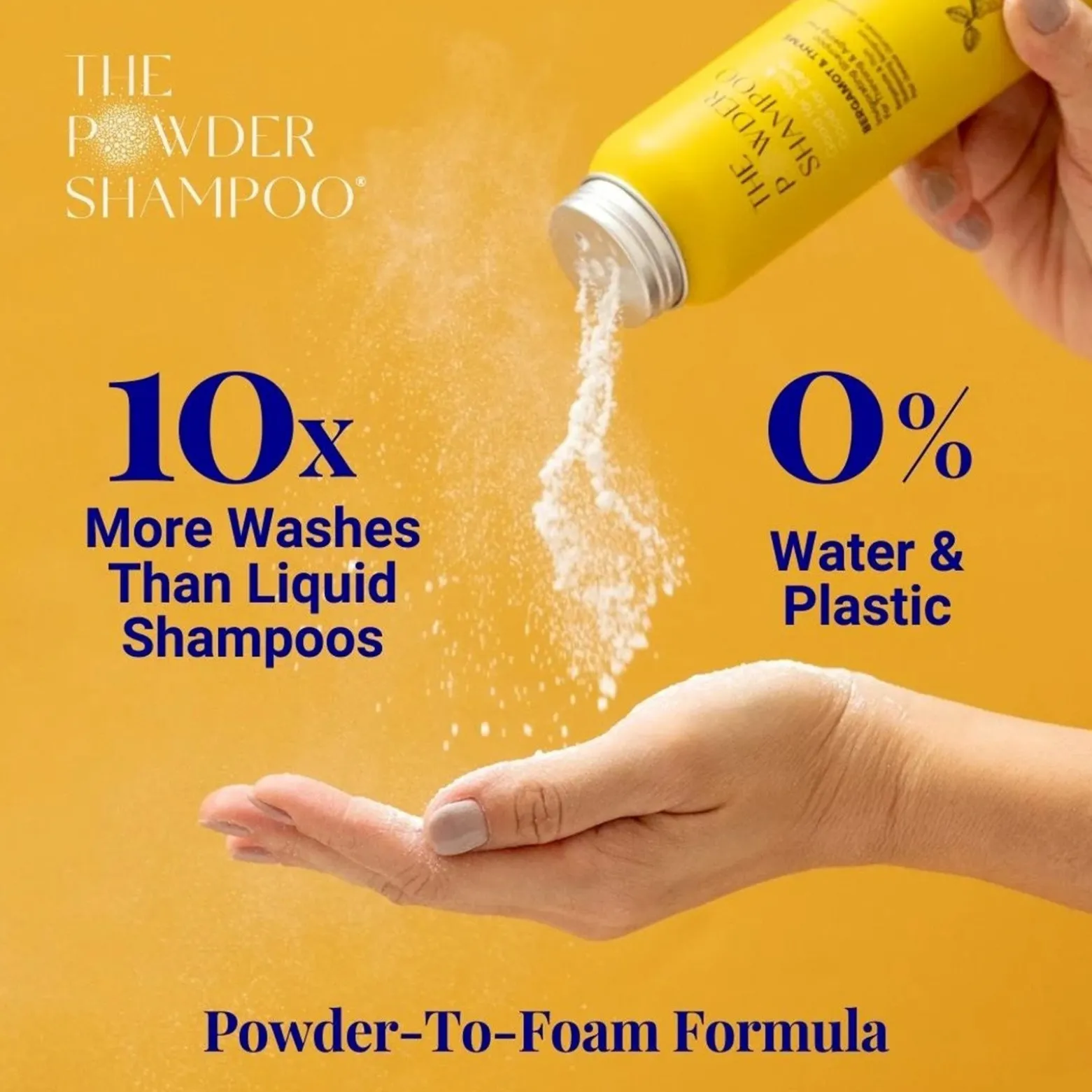 The Powder Shampoo Invigorating Shampoo Bergamot & Thyme 20g (0.70oz)