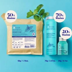 The Powder Shampoo Purifying Shampoo Peppermint & Thyme 20g (0.70oz)