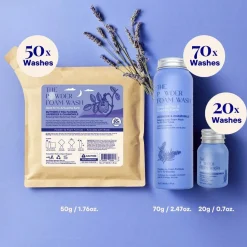 The Powder Shampoo Relaxing Body Foam Wash Lavender & Chamomile 20g (0.70oz)