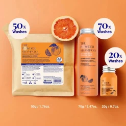 The Powder Shampoo Strengthening Shampoo Grapefruit & Thyme 70g (2.47oz)