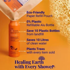 The Powder Shampoo Strengthening Shampoo Grapefruit & Thyme 70g (2.47oz)