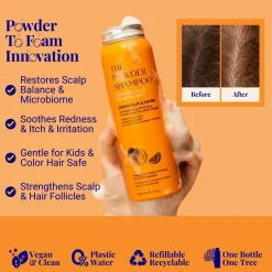 The Powder Shampoo Strengthening Shampoo Grapefruit & Thyme 70g (2.47oz)