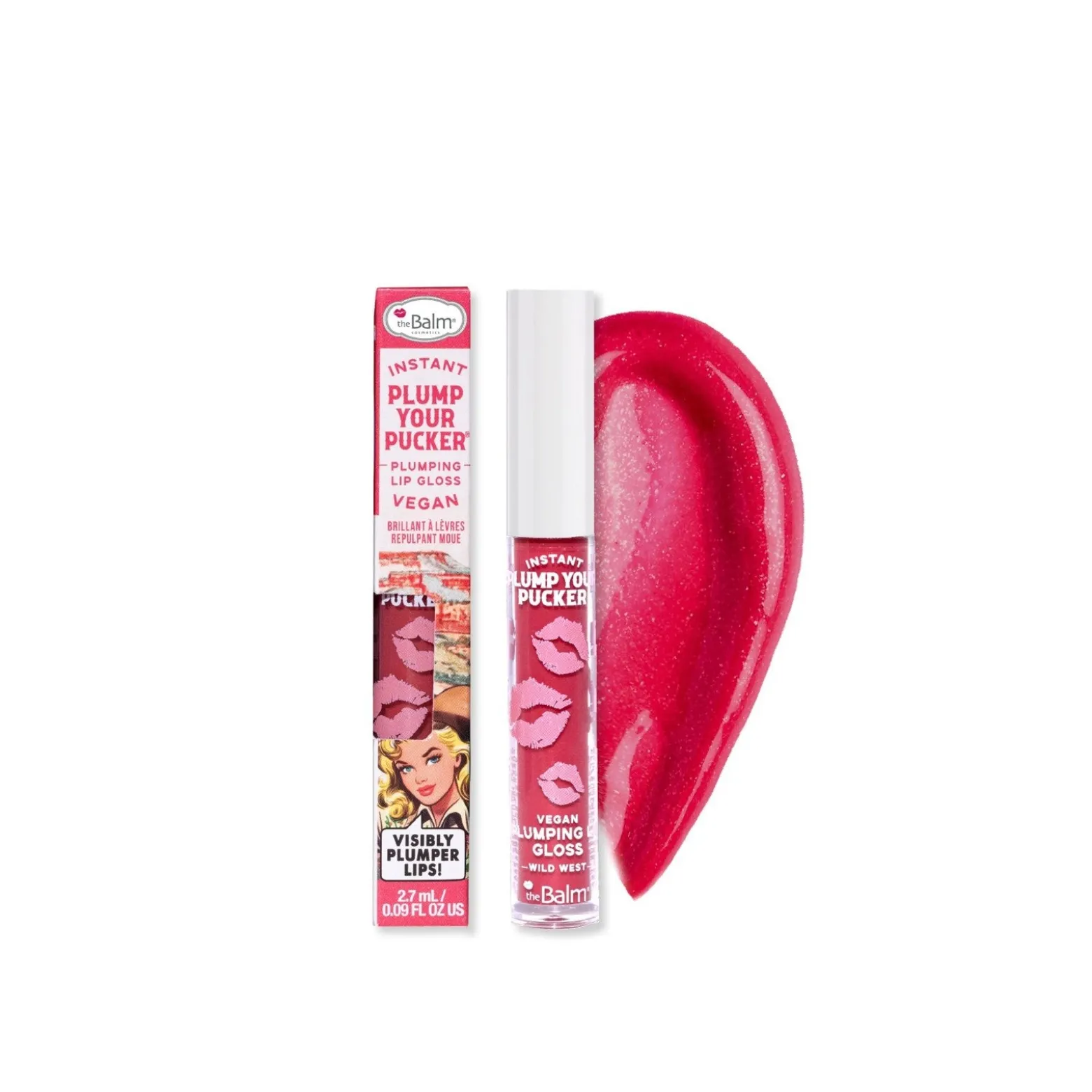 theBalm Instant Plump Your Pucker Lip Gloss Wild West 2.7ml (0.09floz)