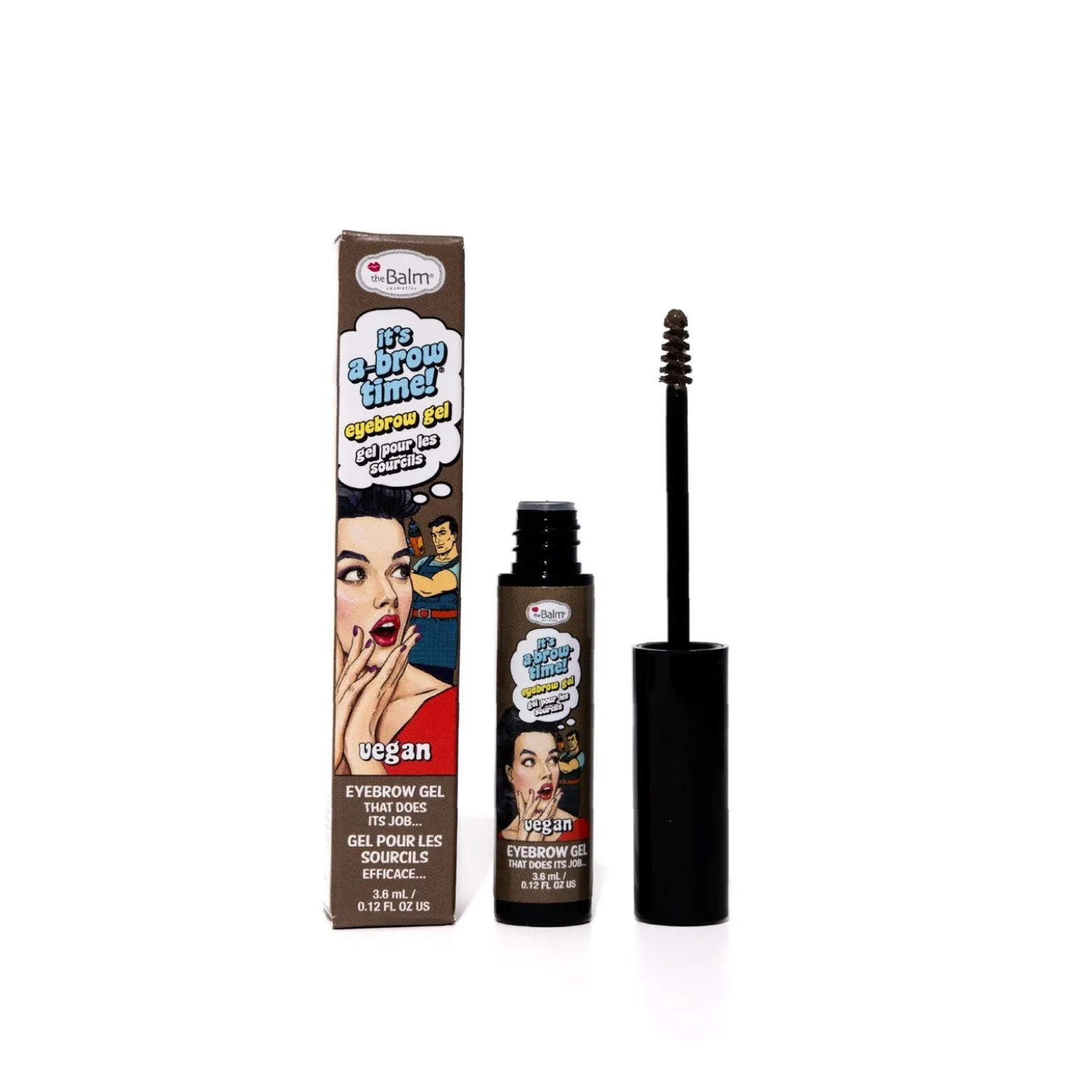 theBalm It's a Brow Time Brow Gel Medium Brown 3.6ml (0.12floz)