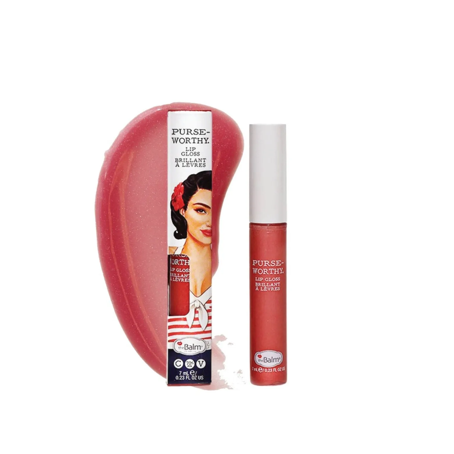 theBalm Purseworthy Lip Gloss Crossbody 7ml (0.23floz)