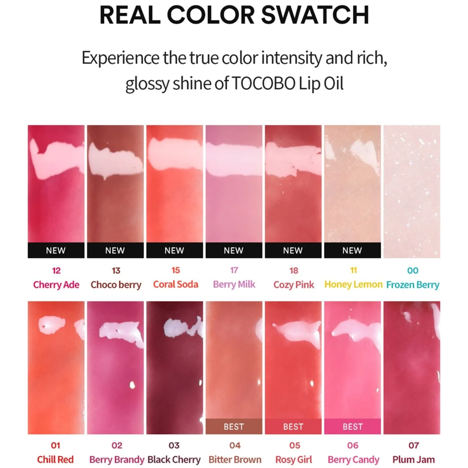 TOCOBO Juicy Berry Plumping Lip Oil 07 Plum Jam 4g (0.14oz)