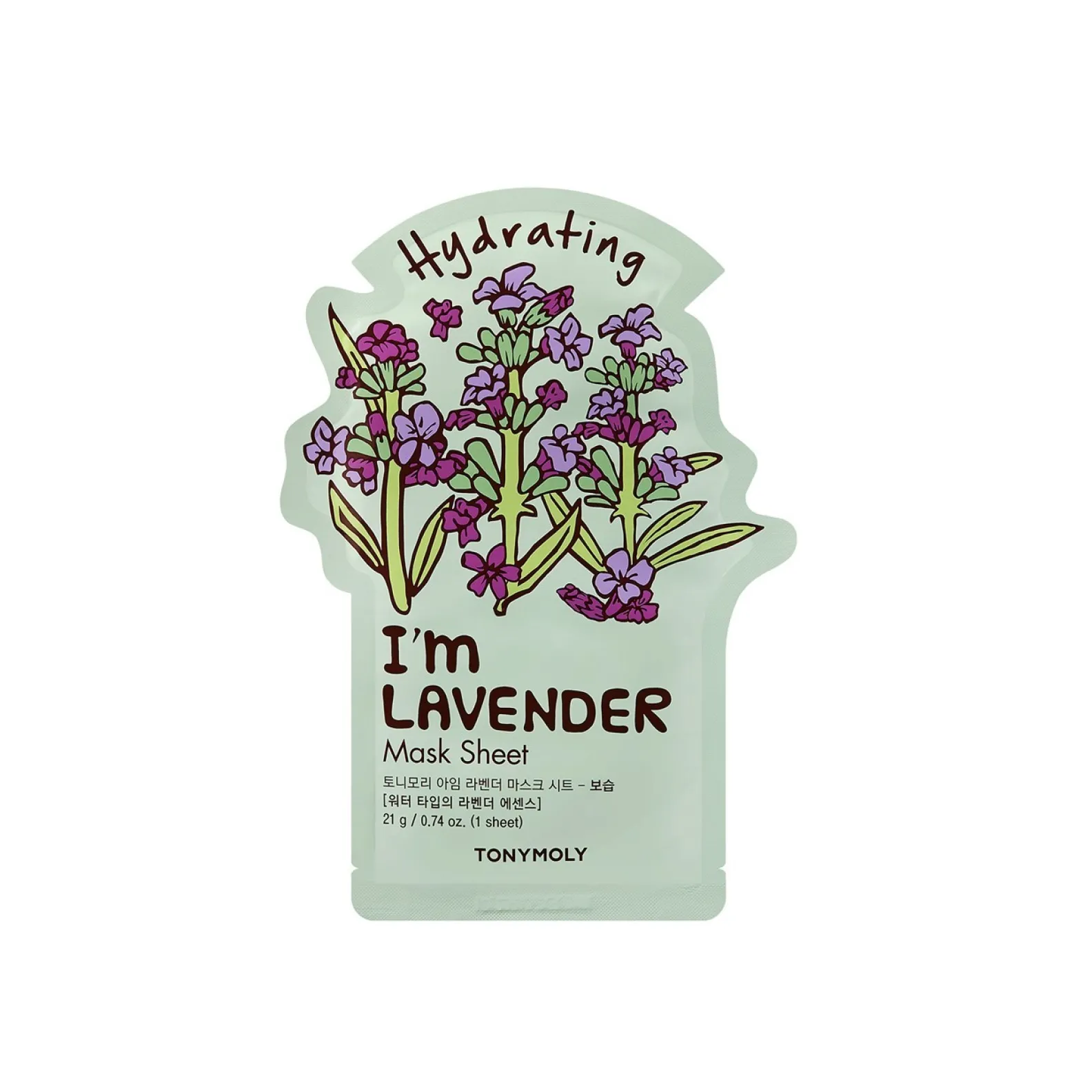 TONYMOLY I'm Lavender Hydrating Mask Sheet 21g (0.74oz)
