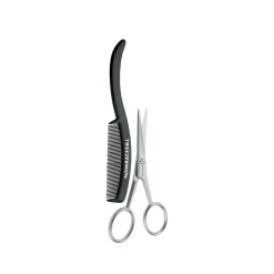 Tweezerman Moustache Scissors and Comb