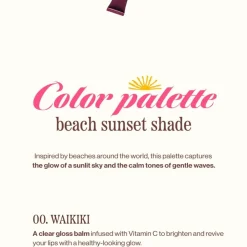 Unleashia Sunset Dazzle Gloss Balm No.5 Amalfi 10g (0.35oz)